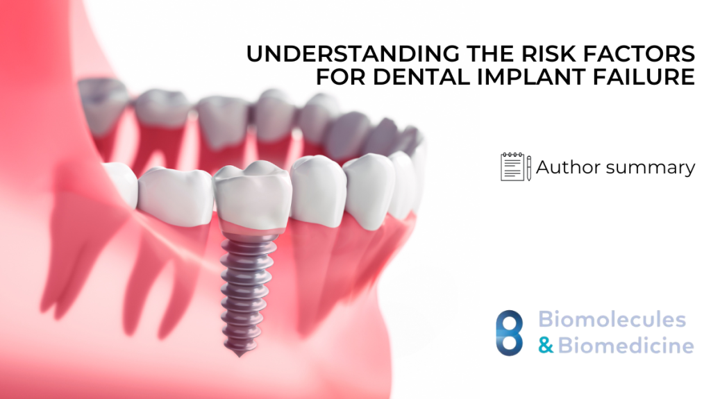 Understanding the risk factors for dental implant failure ...