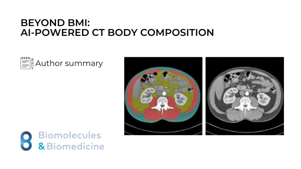 Beyond BMI: AI-Powered CT Body Composition — BiomolBiomed Viewpoints